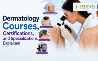 A certified dermatologist performing a precise aesthetic laser skin treatment on a patient