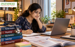 A student strategically planning private medical college MBBS admission options after receiving a low NEET 2026 score.